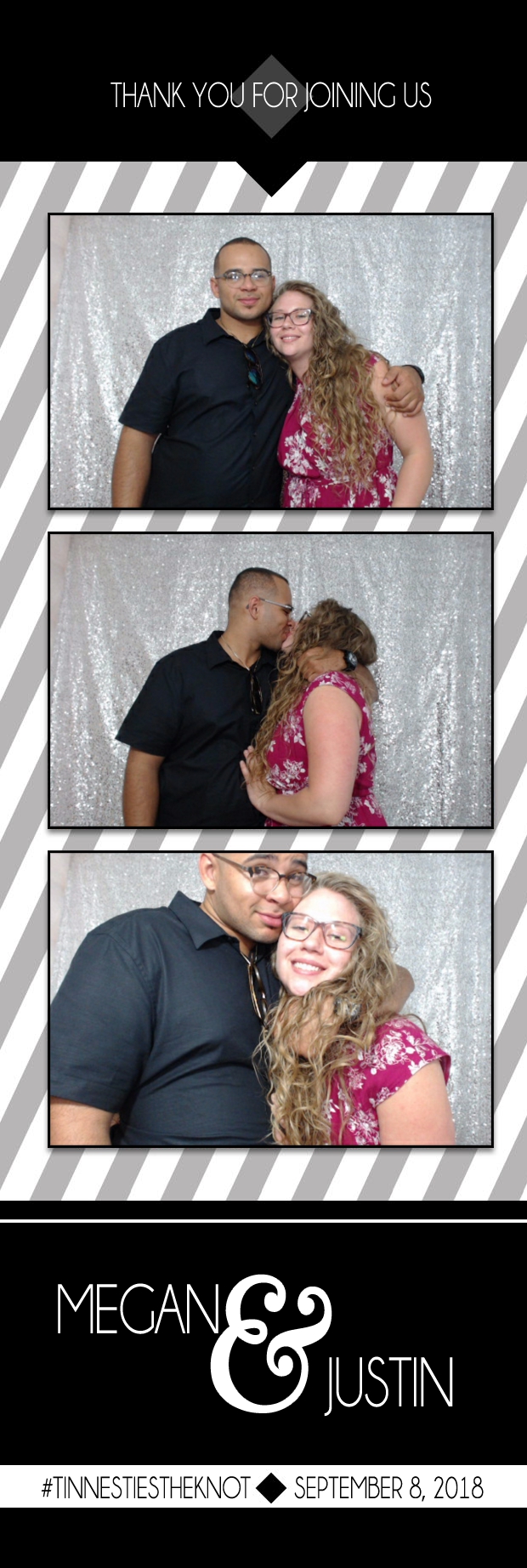 Megan and Justin's Wedding | View more photos from the event at gallery.photoboothbillings.com/u/PhotoBoothBillings/Megan-and-Justins-Wedding